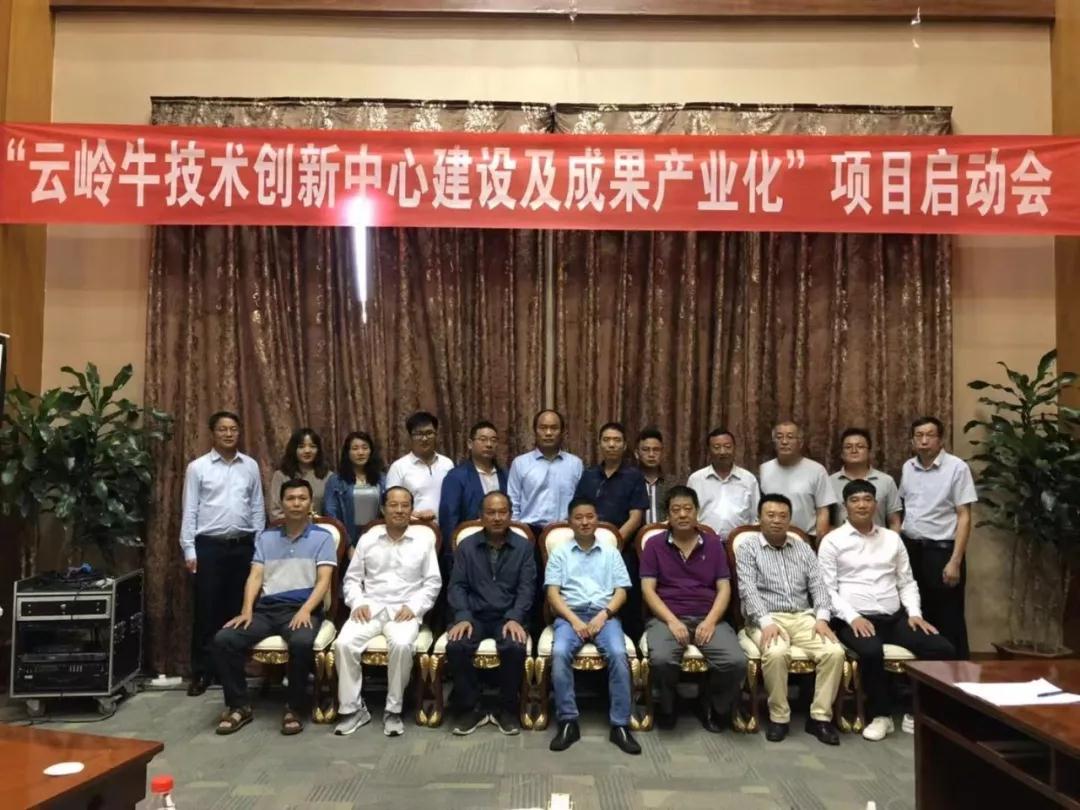 “云嶺牛技術(shù)創(chuàng)新中心建設(shè)及成果產(chǎn)業(yè)化”項目啟動會順利召開，助力云嶺牛產(chǎn)業(yè)發(fā)展升級